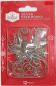 Preview: HOLIDAY Time 'Silver Star Hooks' Weihnachtsbaumhänger 12 Teile Import USA